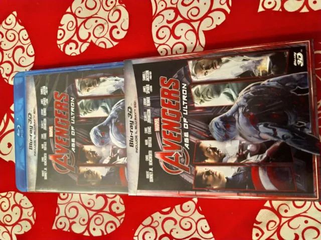 Walt Disney Marvel The Avengers Age Of Ultron Blu-Ray 2D E 3D  Con Slipcase