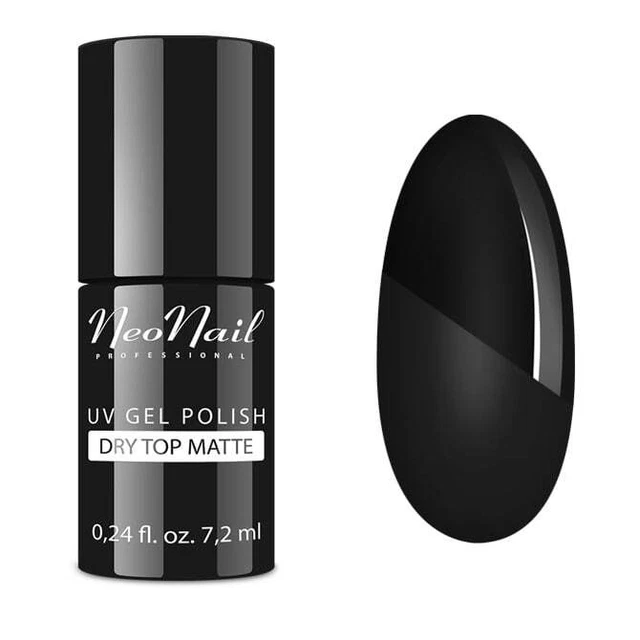 5903274035295 NeoNail UV Gel Polish Dry Top Matte matowy top hybrydowy 7.2ml (P1