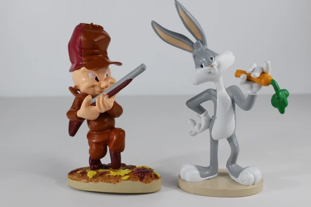 Figurine Bugs Bunny Miroir Warner Bros Looney Tunes 2003 – Édition Atlas, Résine, Occasion