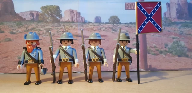 Playmobil Western - Soldato 5° Reggimento Fanteria Florida (usato)