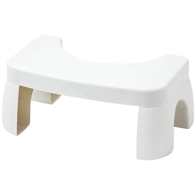 Tabouret Toilette Pliable Bambou – Suréleveur Pieds Ergonomique Antidérapant – Portable Pour Adultes Et Enfants
