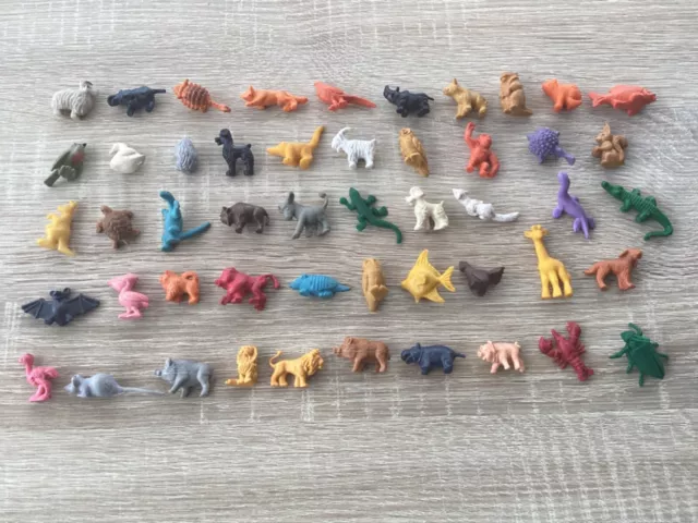 Figuren Konvolut 50 SCHLEICH MINIS m. seltenem BOCKKÄFER