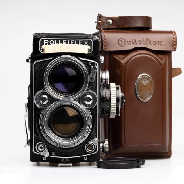 Rolleicord V TLR – Appareil Photo Argentique Révisé, Schneider Xenar 3.5/75, Allemagne