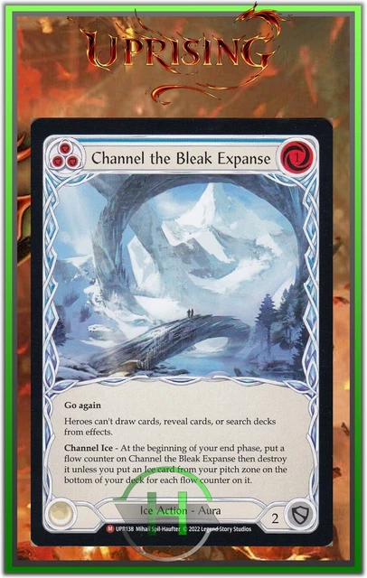 Channel the Bleak Expanse Blue-FAB:Uprising - UPR138 - Carte Officielle Anglaise