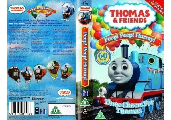THOMAS THE TANK Engine And Friends Peep Peep Hurray DVD 9 99 