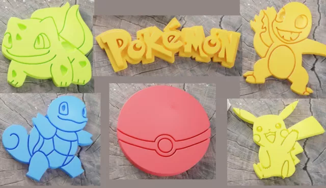 Pokemon Cookie Cutter / Fondant / Icing