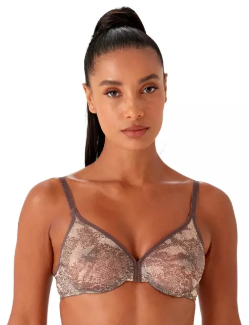 Gossard Glossies Lace Bra Sexy Sheer Underwired Non Padded Bras Lingerie