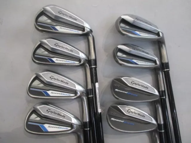 Taylormade SpeedBlade Iron Set 8pcs 5-Pw,Aw,Sw Flex R Regular TM7-114 Japan F/S