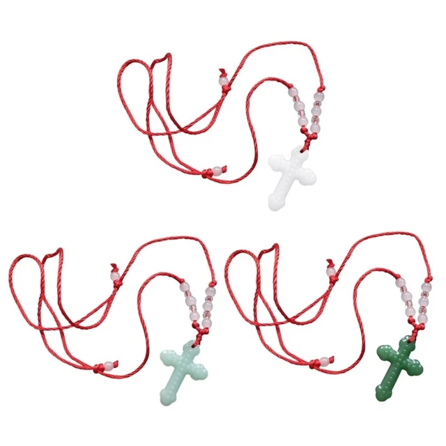 Necklaces Natural Stone Pendant Necklace Charms Rope Bead Necklace Jewelry