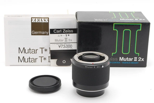 [Near Mint] Contax Carl Zeiss Mutar ii 2x T* Telekonverter Objektiv C/Y mit...