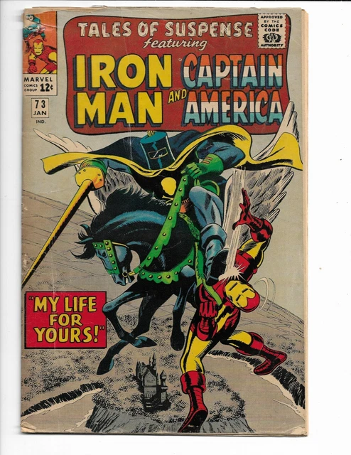 Tales Of Suspense 73 - Vg- 3.5 - Iron Man Vs Black Knight (1966)