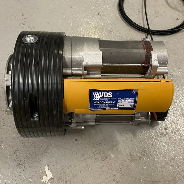 VDS Motore 76/240 Monofase Roller Persiana 8m Porta Altezza 300kgs Sollevamento