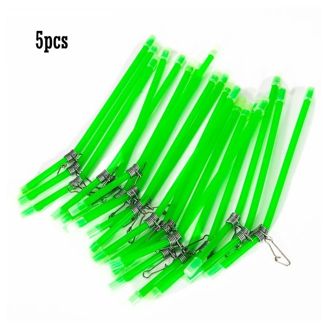 Lunga durata anti-tangle-boom verde con scatto 200 * 4,5 mm boom luminoso