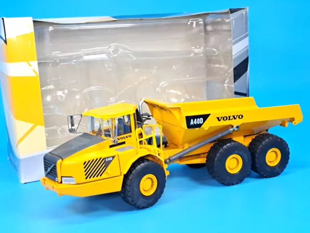 Cararama -  Volvo A40D Dumper Truck - 1:50 Scale