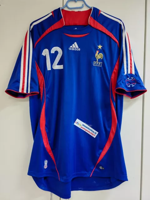 Thierry Henry #12 Jersey France Football Shirt XL Adidas 2006 Trikot Soccer Home