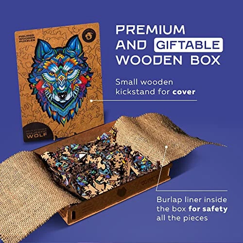 UNIDRAGON Wooden Puzzle Jigsaw, Best Gift for Adults and Children, Jigsaw  [NEW] 5