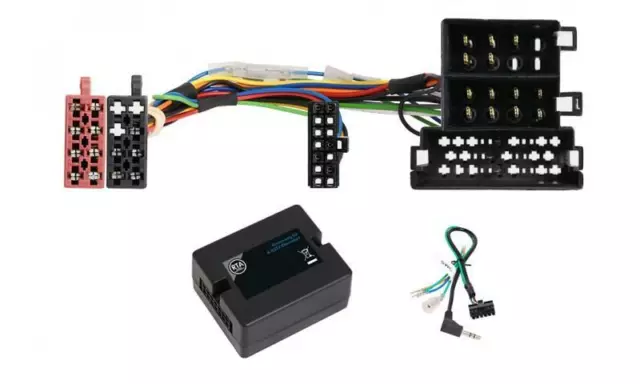 Auto Adattatore Autoradio Adattatore Volante Spina Cavo Peugeot Boxer II 2014->