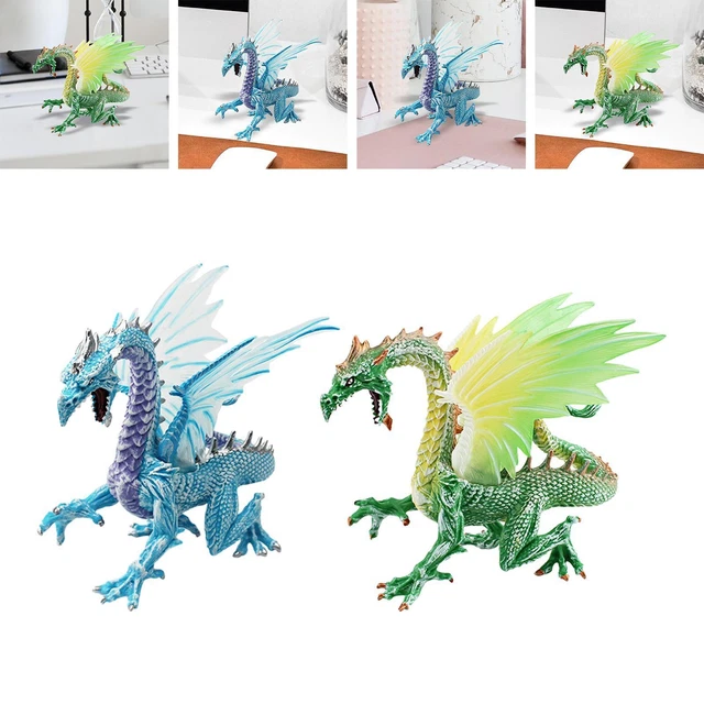Figurine Dragon 3D Avec œuf - Dragon Doré De 23cm, œuf De 12cm, Jouet Collection Pour Enfants - 6