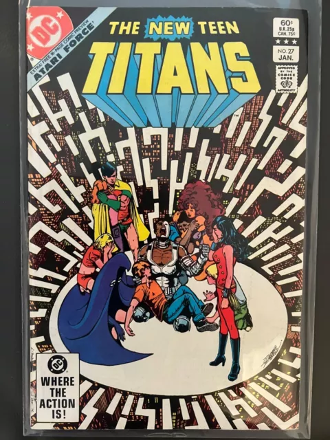 NEW TEEN TITANS Volume One (1980) #27 DC Comics Atari Force Preview