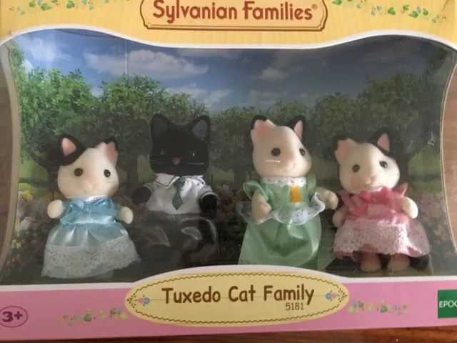 Sylvanian Families - Famille Chats Tuxedo