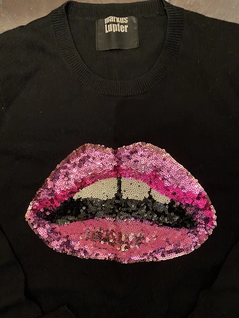 Lips sales sequin jumper