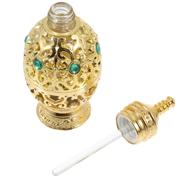 Vintage Roll-On Parfümfläschchen – 3 Ml, 3 Stück, Gold, Für ätherische Öle Und Kosmetik