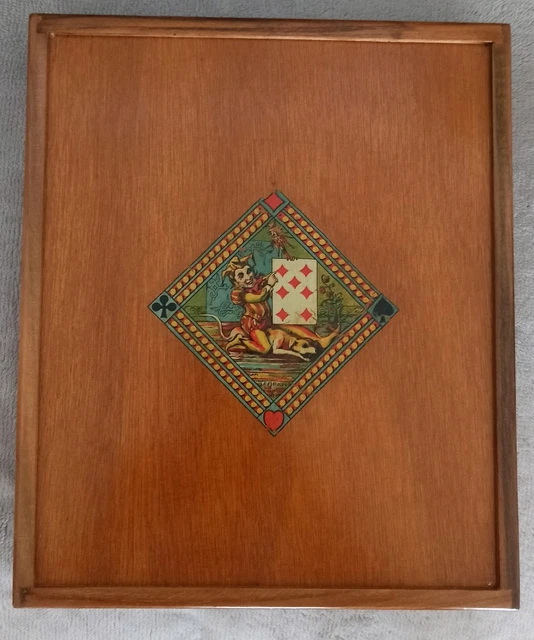 Jeu De Société Ancien : Le Nain Jaune (JJF, Vers 1900) Avec Cartes Et Jetons