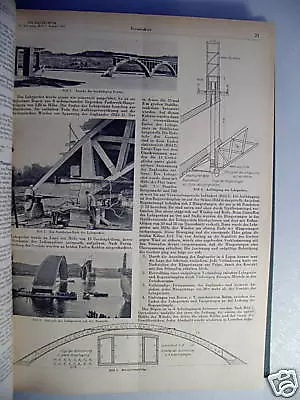 Die Bautechnik Fachschrift Bauingenieurwesen 29 Jg.1952