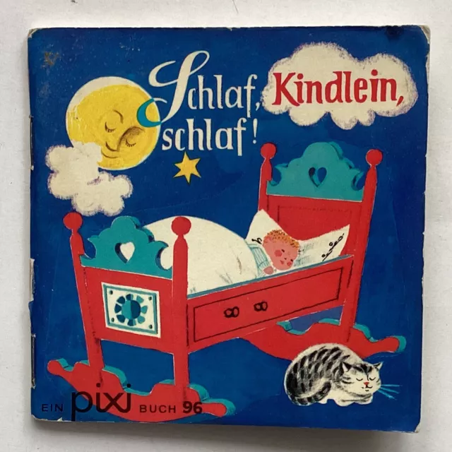 Pixi - Nr. 96 - Schlaf, Kindlein, schlaf - Auflage von 1971 - (DD 400671)