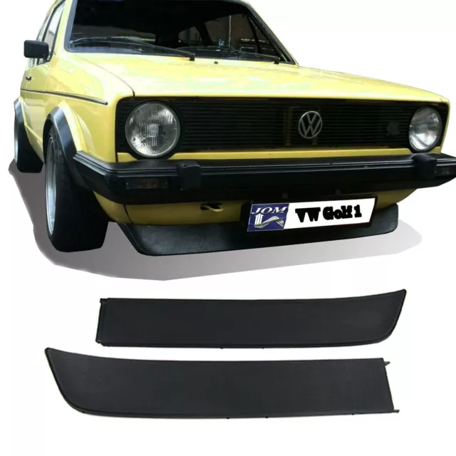 JOM Front Spoiler GTI Lippe breit passend für VW Golf 1+ Cabrio + Jetta + Caddy