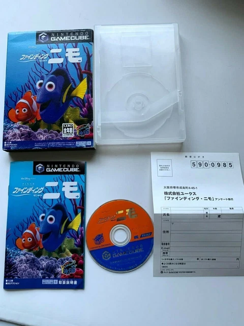 Nintendo Game Cube FINDING  NEMO JAPAN JP Gamecube GC NTSC-J (Japan) findingnemo