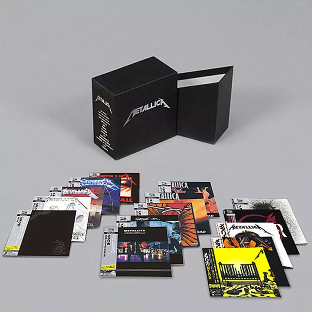 METALLICA SHM-CD Rock Music Album Collector's Edition 21CDs New & Sealed Box Set
