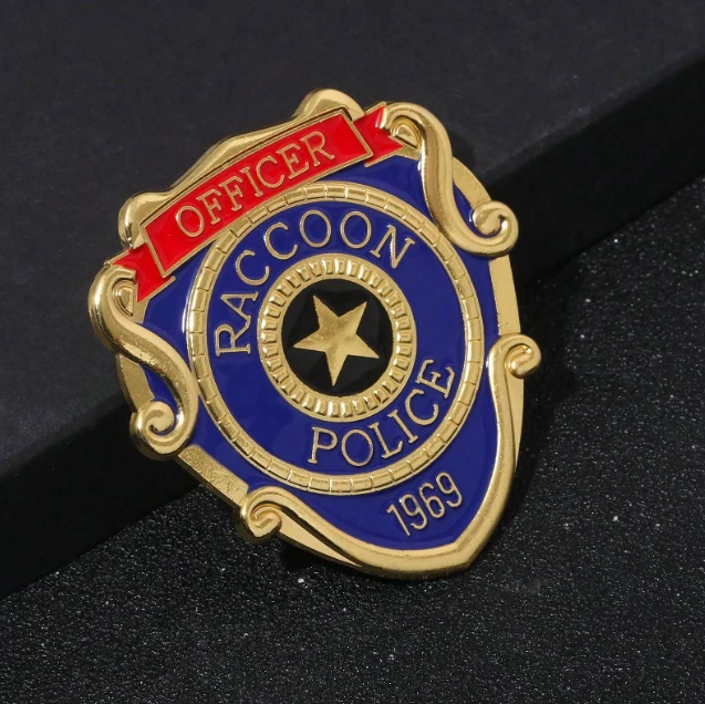 Super6props Toppa Termoadesiva Ricamata Raccoon City Police Department (RPD) - 95 Mm