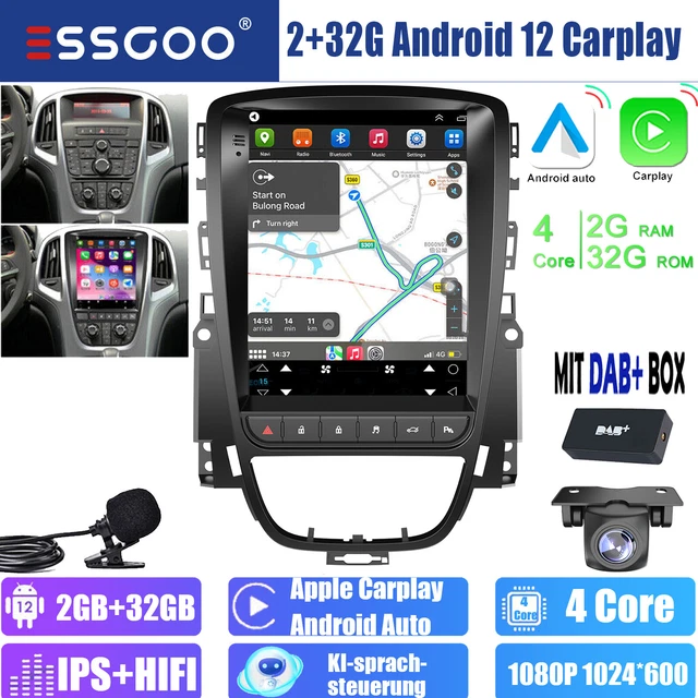 9" DAB+ Für Opel Astra K 2015-2019 Android 14 CarPlay