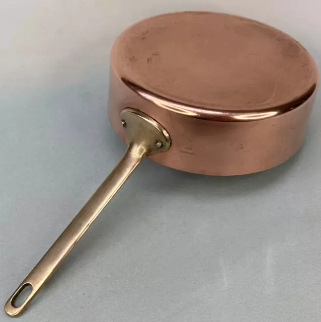 Vintage French Best Quality Copper Cooking Pan Made By Tournus France Vintage French Best Quality Copper Cooking Pan Made By Tournus France