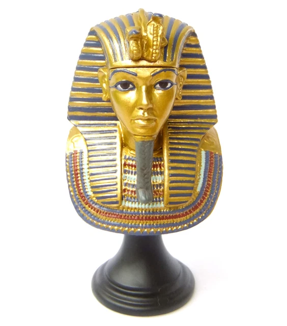 5 ANCIENT EGYPTIAN Pharaoh Tutankhamun Gold Mask Coffin Akhenaten ...