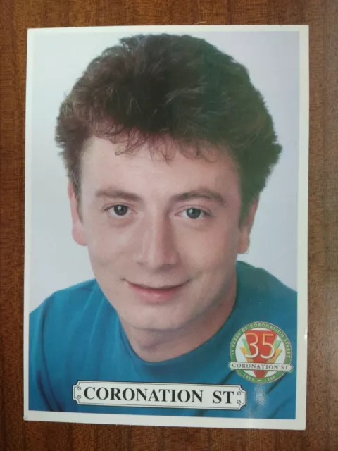 SEAN WILSON *Martin Platt* CORONATION STREET NOT SIGNED FAN CAST POST PHOTO CARD