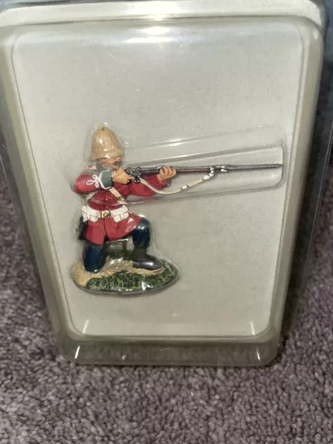 Britians ~ Zulu War ~ British 24th Foot Kneeling Firing #1 #20018 In Box