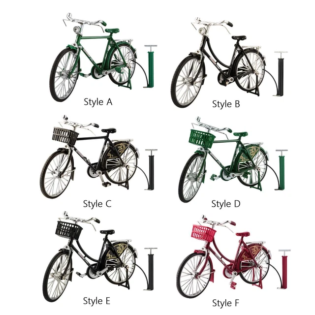 COLLECTIONS DE MODÈLES de vélo à l'échelle 1/10 Ornement de modèle de