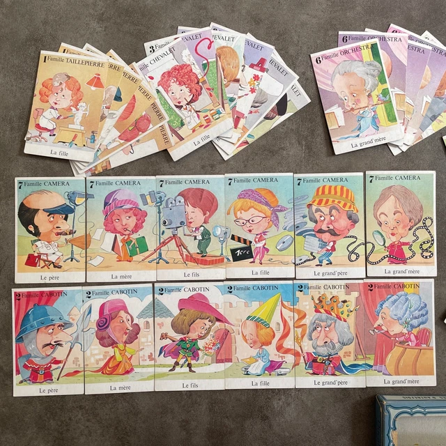 JEU 7 FAMILLES d’autrefois Ducale EUR 10,00 - PicClick FR