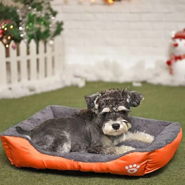 Washable Pet Dog Cat Bed Puppy Cushion House Pet Soft Warm Kennel Dog Mat Blanke 5