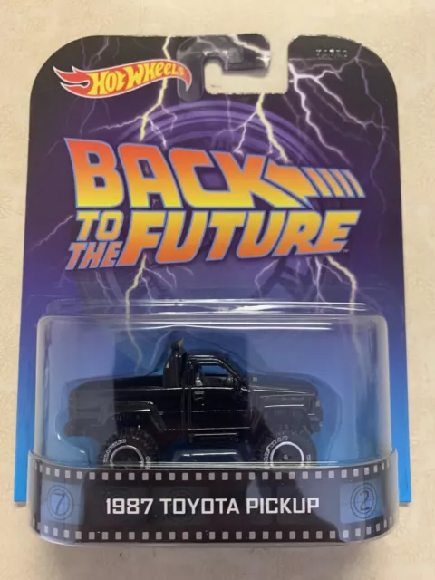 Hot Wheels 2013 Retro Entertainment Back To The Future 1987 Toyota Pickup Truck
