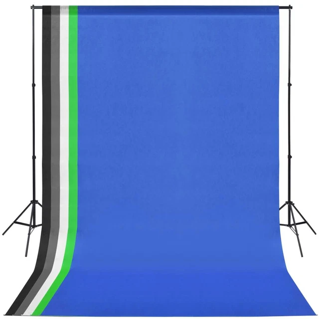 Kit Studio Fotografico 5 Scenari Colorati e Sostegno Regolabile 5199397