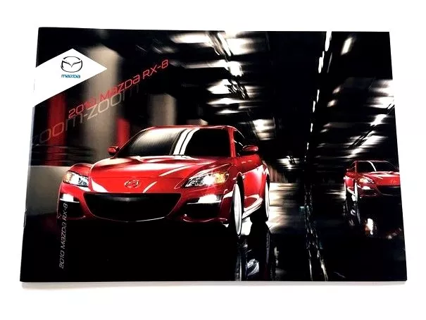 2010 Mazda Rx8 Rx-8 24-page Original Car Sales Brochure Catalog