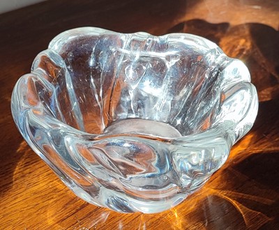 CENDRIER DAUM NANCY france croix de lorraine en CRISTAL Art Déco années 30 