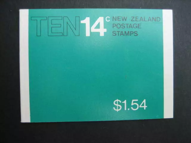 New Zealand   Booklet -1980 $1.54 Booklet  Sg Sb 34/1098