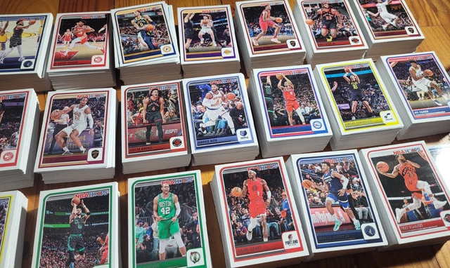 Panini Premium Stock Basketball 2023-24 - Boîte Blaster 30 Cartes, 6 Paquets, Autographes, Inserts Exclusifs Sismiques
