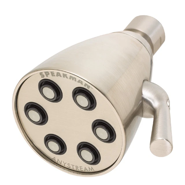 Speakman Icon S-2252-BN-E175 Low Flow Shower Head, 1.75 GPM, Brushed Nickel
