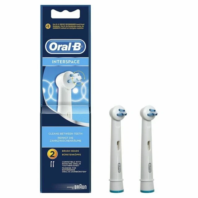 Braun Oral-B IP17-2 Interspace Power Tip Ersatz Zahnbürstenkopf Interdental