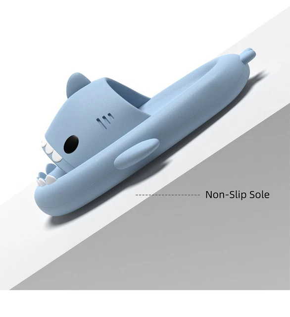 Shark Slippers Beach Women Indoor Bathroom Slides Summer Mules Outside Men Shoes